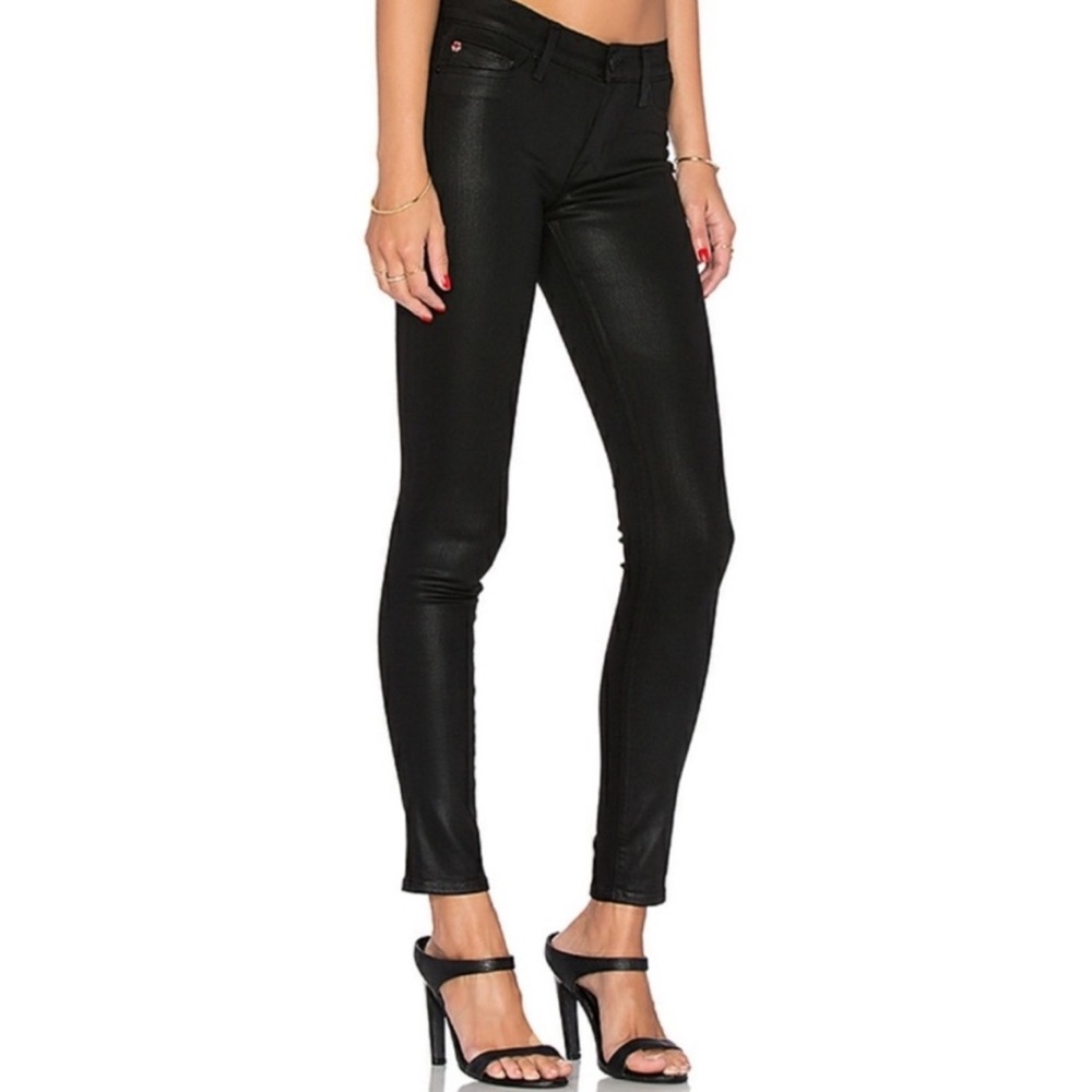 Hudson Krista Super Skinny Shiny Black Denim Jean
Size 31 - Picture 2 of 9